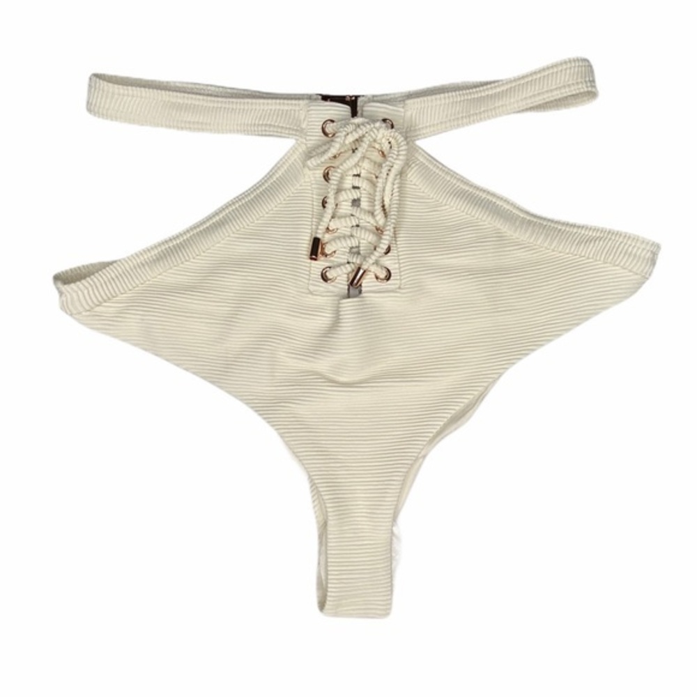 Kopper & Zink Bardot Bikini Bottom in Cream